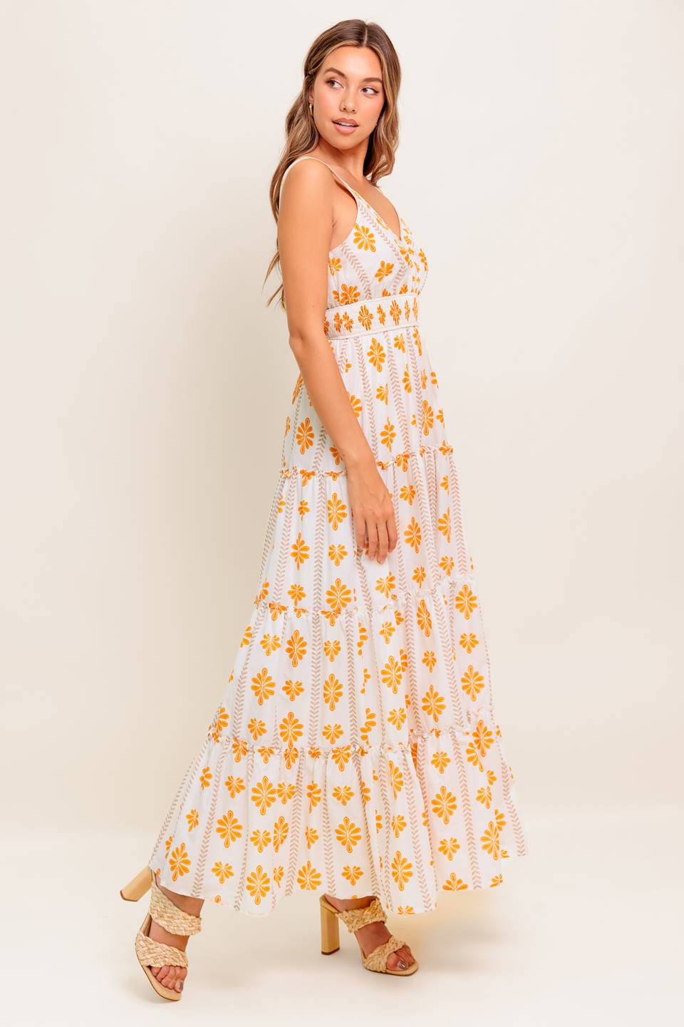 DAILY DELIGHT WOVEN MAXI DRESS Flying Tomato